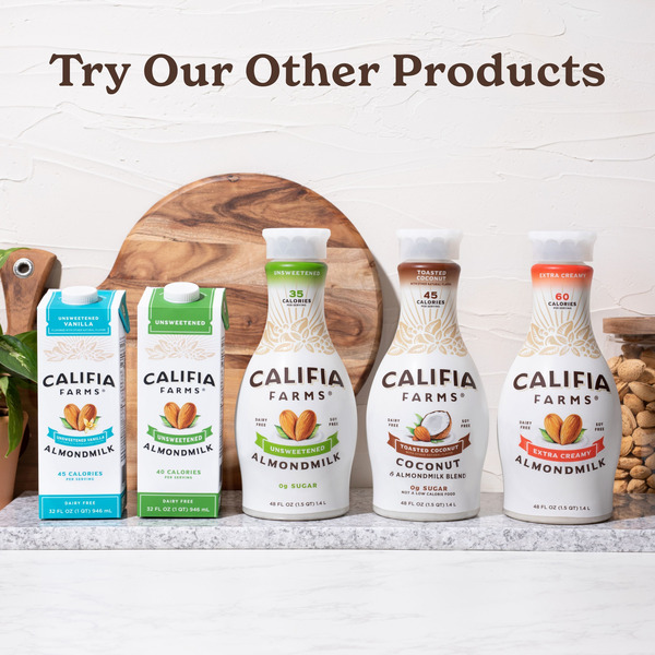 Califia Farms Unsweetened Almond Milk - Image 4