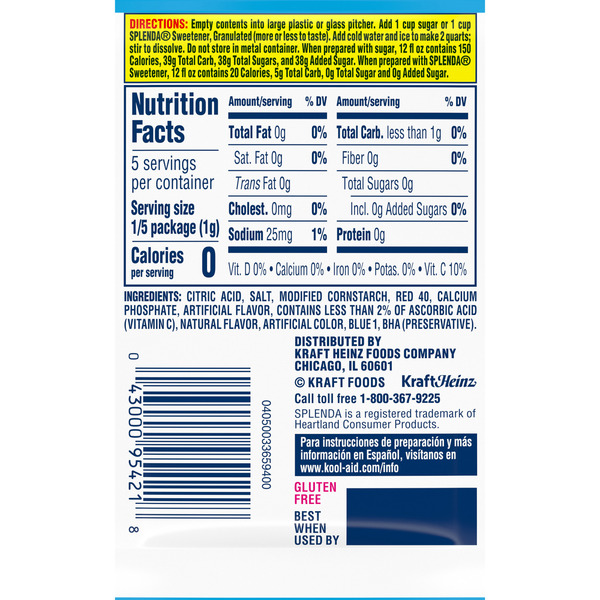 Kool-Aid Unsweetened Tropical Punch Powdered Soft Drink Mix - Image 6