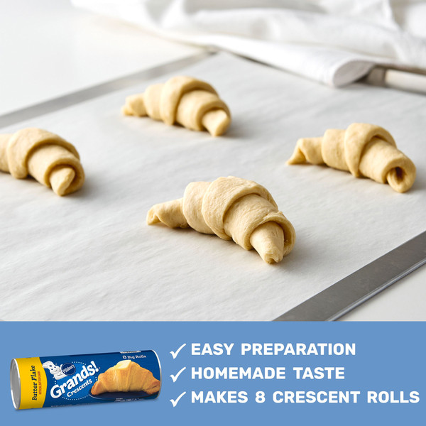 Pillsbury Grands! Butter Flake Refrigerated Crescents Dough - Image 3
