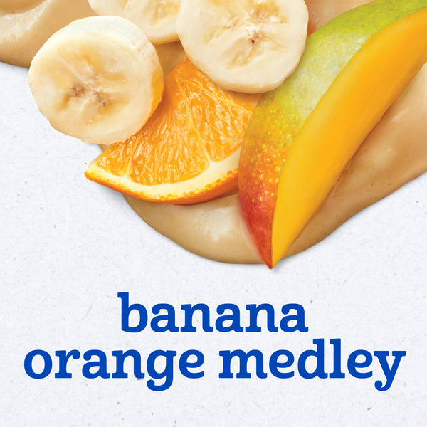 Gerber Stage 2 Baby Food Banana Orange Medley Puree Tub Baby Puree - Image 2