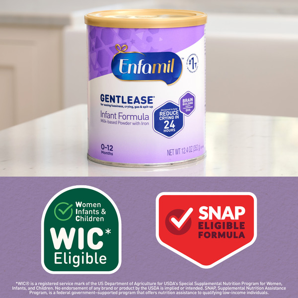 EnfamilĀ® Gentlease Baby Formula, Reduces Fussiness, Crying and Gas, Powder Can - Image 4