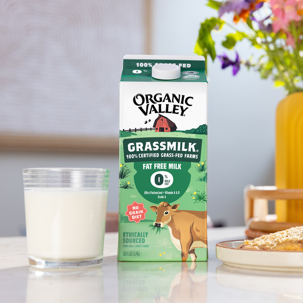 Organic Valley® Grassmilk® Organic Skim Milk - Image 3