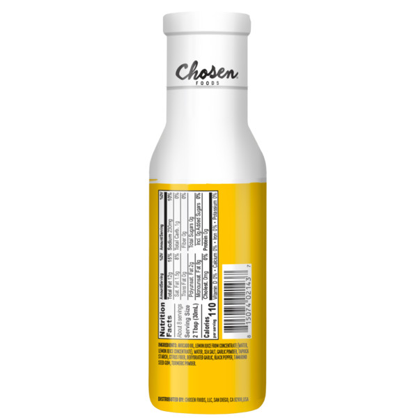 Chosen Foods Lemon Garlic Dressing & Marinade - Image 3