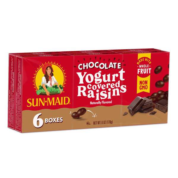 Sun-Maid Chocolate Yogurt Covered Raisins - Image 3