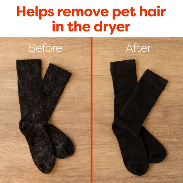 Bounce Pet Hair and Lint Guard Mega Dryer Sheets with 3X Pet Hair Fighters, Fresh Scent - Image 2