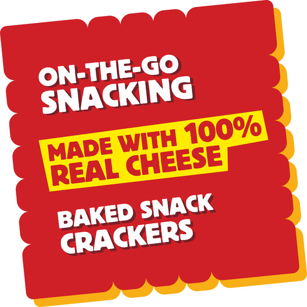 Cheez-It Extra Toasty Cheese Crackers, Baked Snack Crackers - Image 2