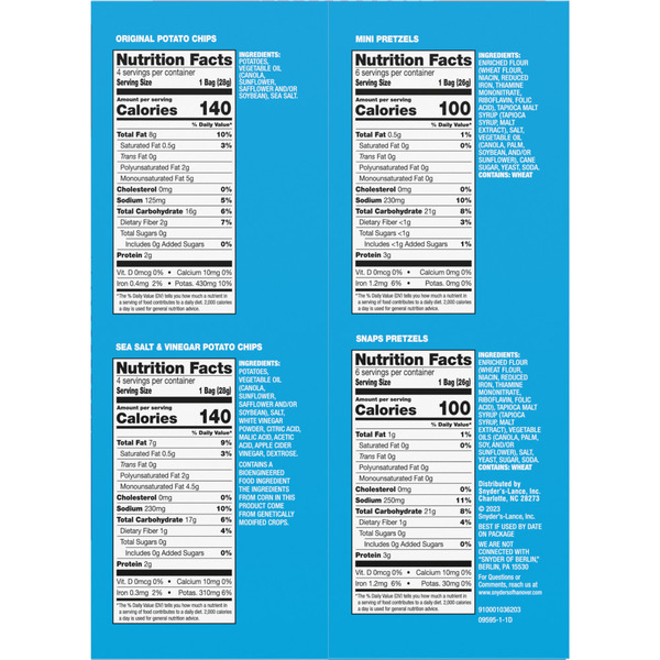 Snyder's of Hanover Classic Mix Variety Pack - Image 3