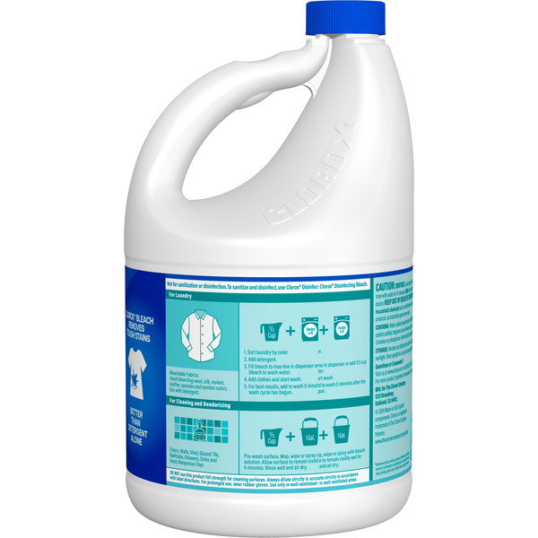 Clorox Splash-Less Bleach, Clean Linen (Package May Vary) - Image 5