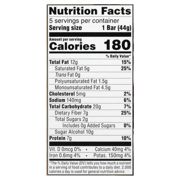 Atkins Snack Bar, Caramel Chocolate Nut Roll - Image 5