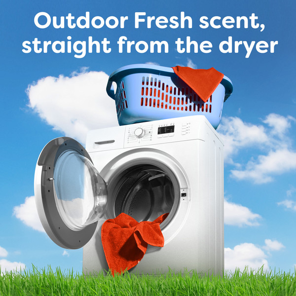 Bounce Dryer Sheets, Outdoor Fresh - Image 5