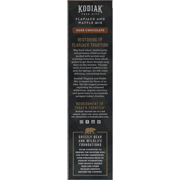 Kodiak Power Cakes Dark Chocolate Flapjack & Waffle Mix - Image 2
