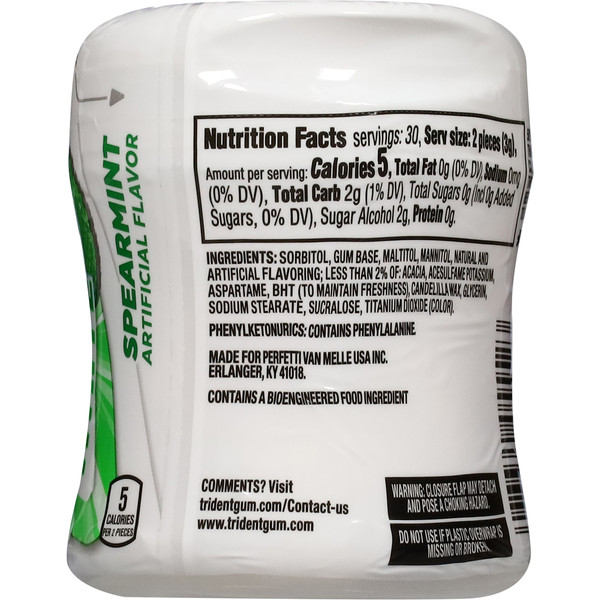 Trident Spearmint Gum - Image 3