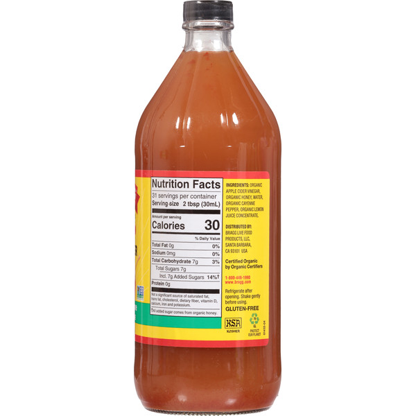 Bragg Apple Cider Vinegar, Organic, Raw, Unfiltered - Image 4