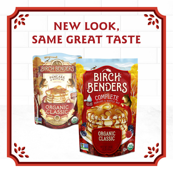 Birch Benders Organic Classic Pancake & Waffle Mix, 16oz - Image 2