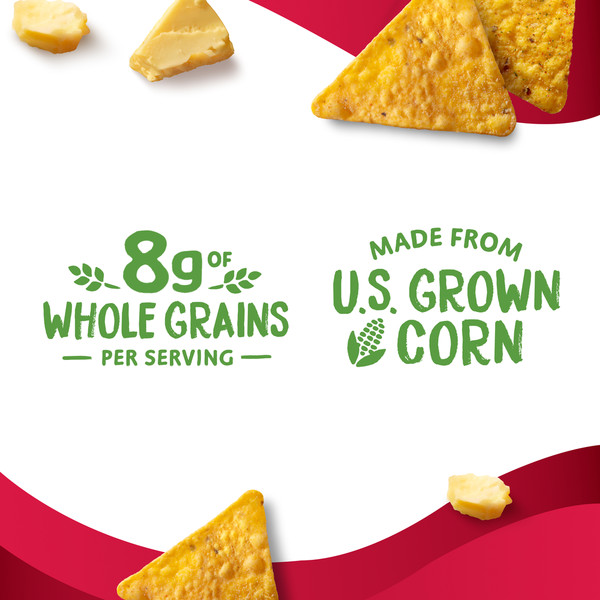 Simply Doritos Tortilla Chips White Cheddar Nacho Flavored - Image 6