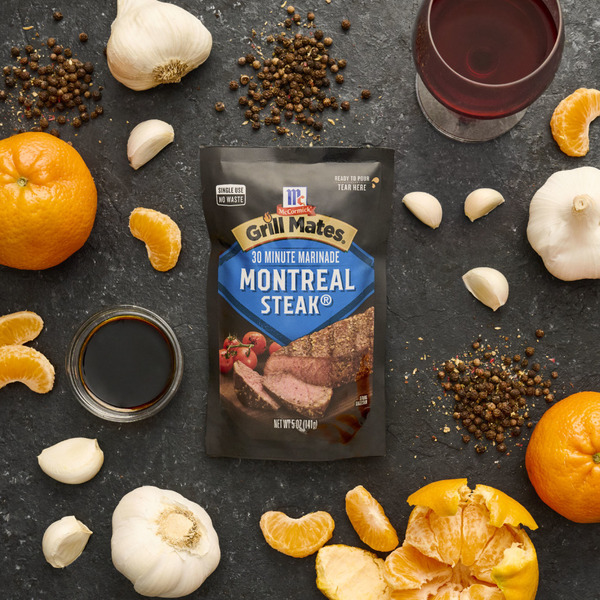 McCormick® GRILL MATES Montreal Steak Single Use Marinade - Image 6