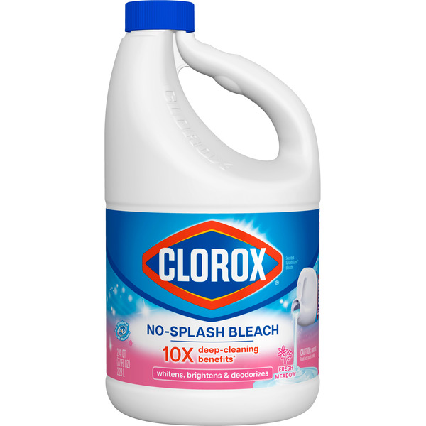 Clorox No-Splash Bleach Concentrated Formula Fresh Meadow - Image 2