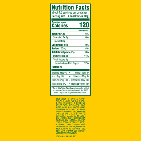 BELVITA Blueberry And Sunflower Seed 5 oz - Image 8