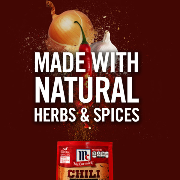 McCormick Less Sodium Chili Seasoning Mix - Image 6