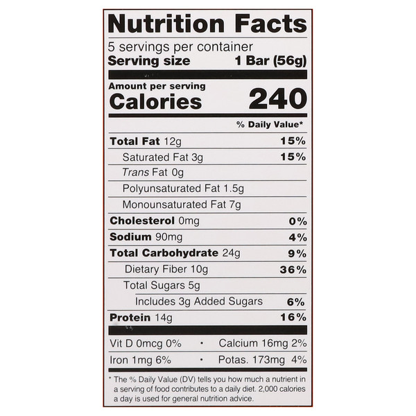 Aloha Protein Bars, Organic, Peanut Butter Chocolate Chip - Image 8