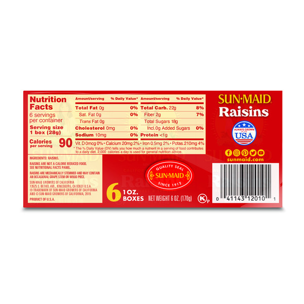 Sun-Maid California Sun-Dried Raisins - Image 2