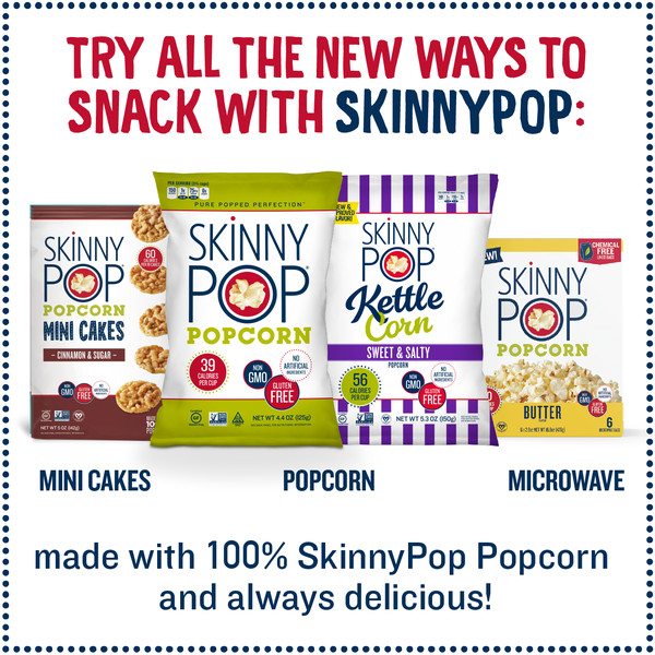 SkinnyPop Microwave Popcorn, Sea Salt - Image 5