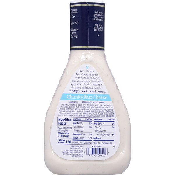 Ken's Steak House Chunky Blue Cheese Dressing - Image 4