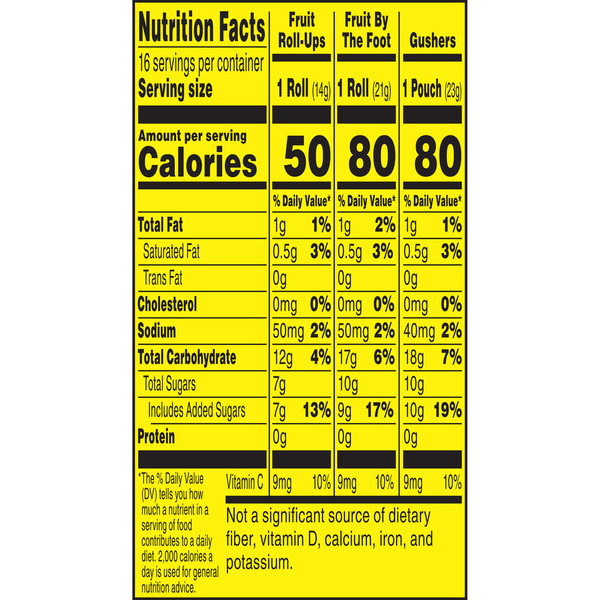 General Mills Multiple Brands Fruit Roll-Ups Fruit by the Foot Gushers Easter Basket Stuffers - Image 8