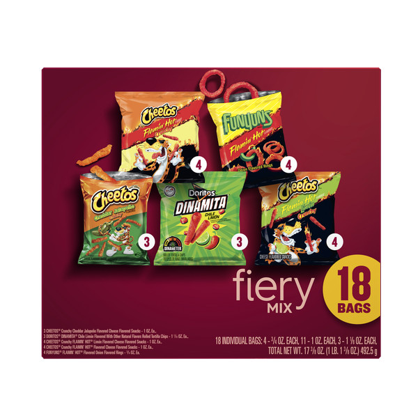 Frito Lay Fiery Mix Variety Pack - Image 2