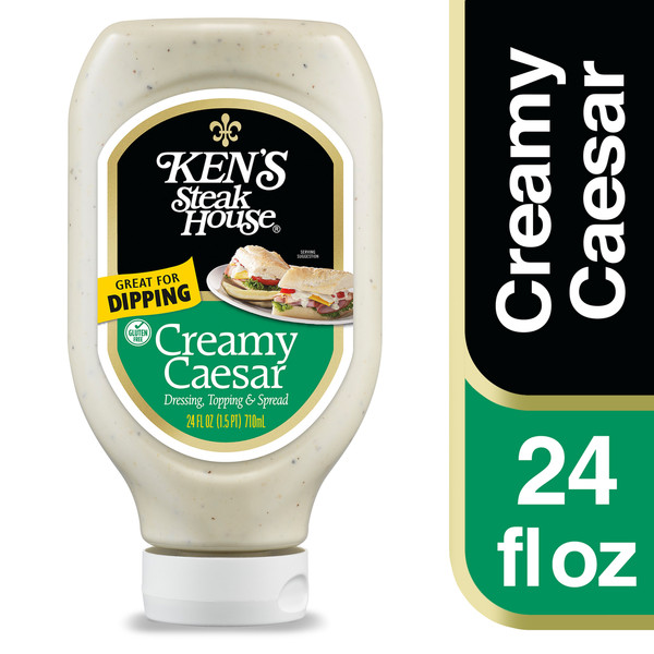 Ken's Steak House Creamy Caesar Dressing, Topping & Spread - Image 2