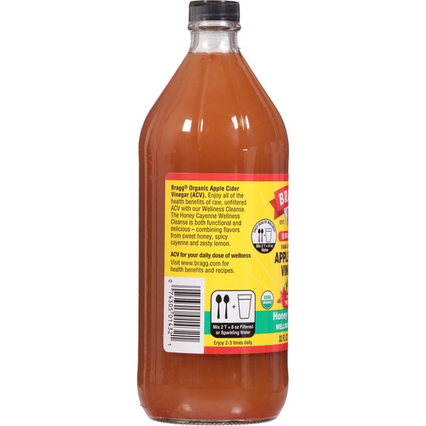 Bragg Apple Cider Vinegar, Organic, Raw, Unfiltered - Image 3