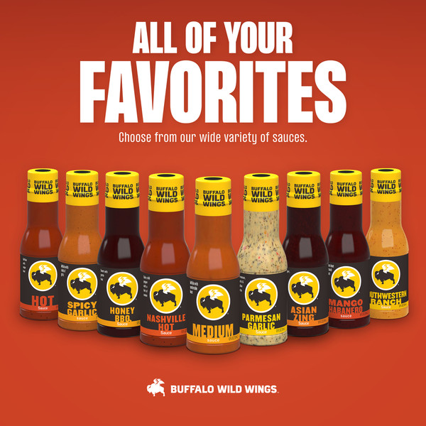 Buffalo Wild Wings Medium Sauce - Image 6