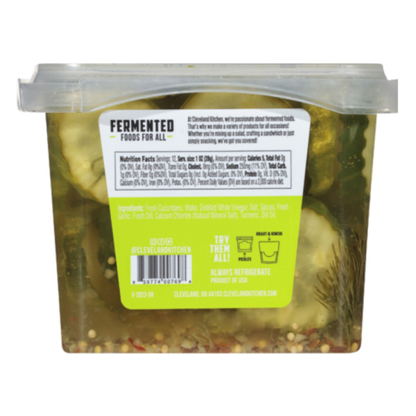 Cleveland Kitchen Classic Dill Pickle Chips - Image 2