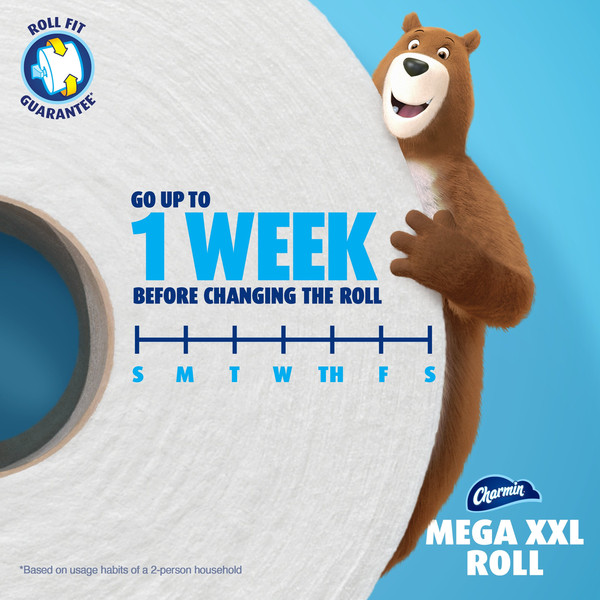Charmin Ultra Soft Toilet Paper, Mega XXL Rolls - Image 3
