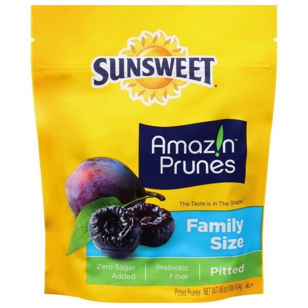Sunsweet Amazin Pitted Prunes Family Size