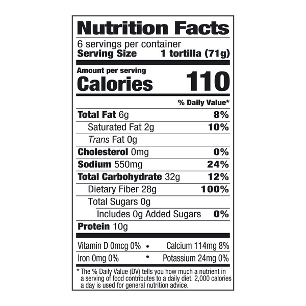 Mission Carb Balance Flour Tortillas, Burrito Size, 6 Count - Image 5