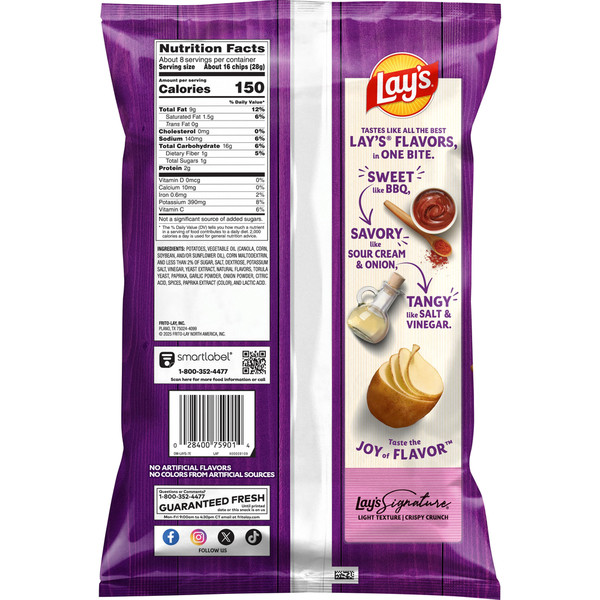 Lay's Potato Chips All Dressed Flavored - Image 2