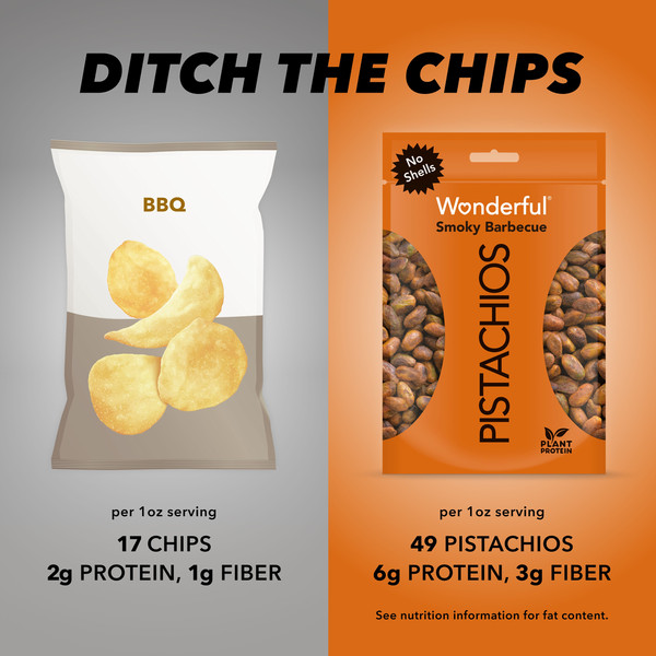 Wonderful No Shells BBQ Pistachios - Image 3