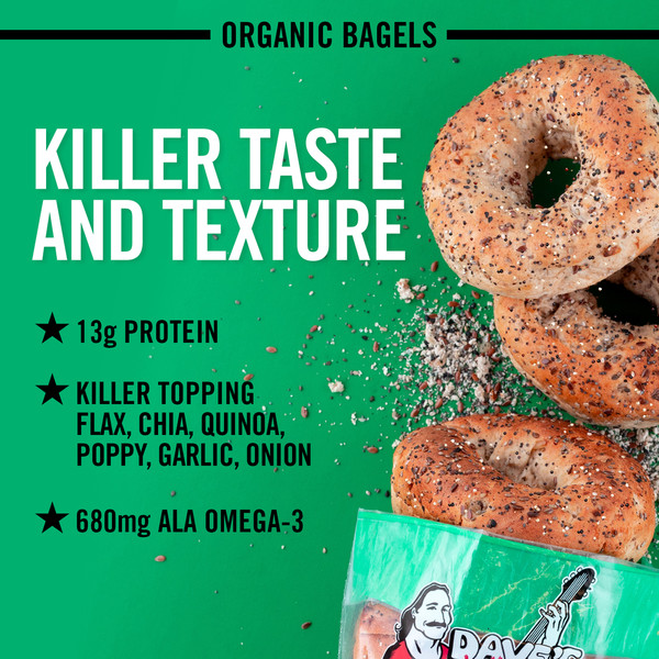 Dave's Killer Bread Epic Everything Organic Bagels - Image 2