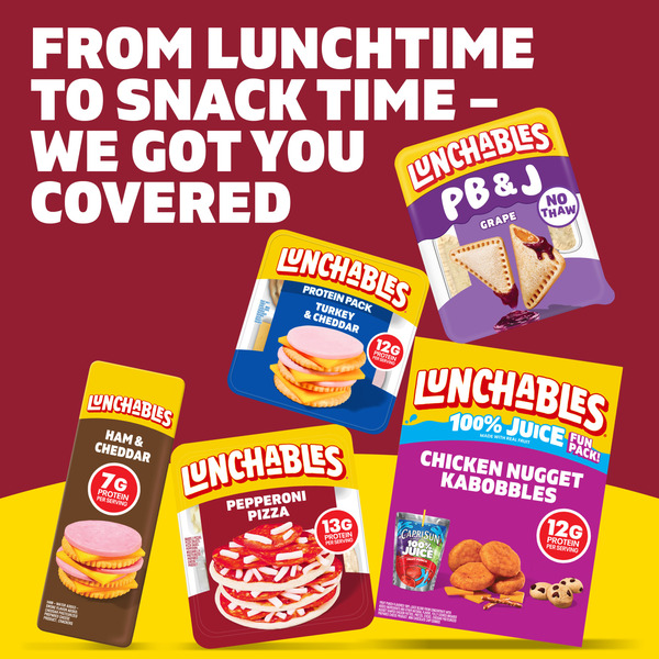 Lunchables Pizza with Pepperoni Kids Lunch Snack Kit - Image 6