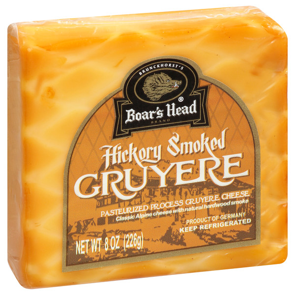 Boar's Head Hickory Smoked Gruyere Cheese - Image 2