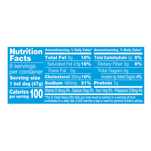 Applegate Uncured Beef Hot Dog - Image 8