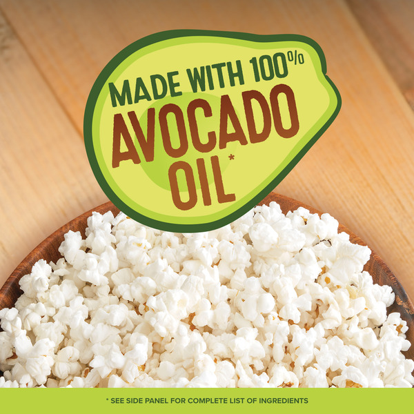 Orville Redenbacher Classic Sea Salt Popcorn With Avocado Oil, Microwave Popcorn - Image 2