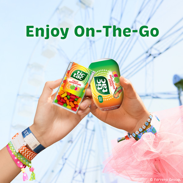 Tic Tac Fruit Adventure, On-the-Go Pocket-Sized Mints, 100 pieces, 1.7 oz Single Pack - Image 4