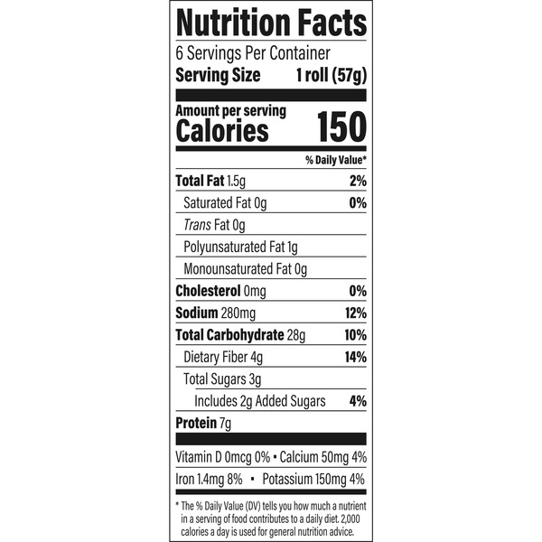 Arnold Sandwich Thins, 6 count, Whole Wheat Pre-sliced Rolls - Image 3