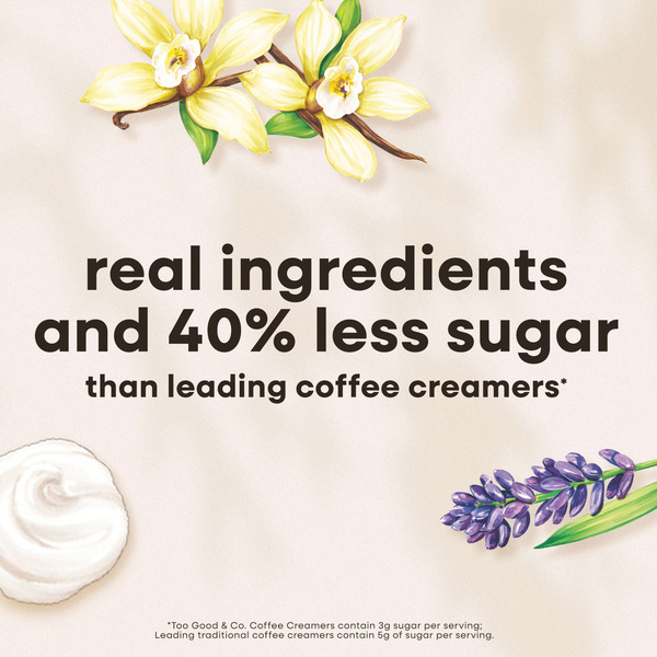 Too Good & Co. Roasted Vanilla Coffee Creamer, Flavored Creamer Made with Real Milk and Cream, Tastes Great in Iced Coffee and Cold Brew, 25.4 fl oz - Image 5