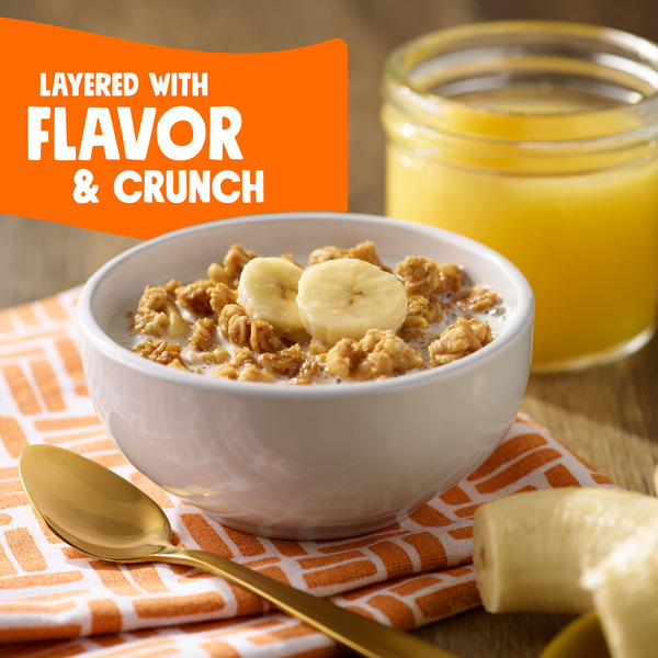 Bear Naked Peanut Butter Granola Cereal, Good Source of Fiber, Whole Grain Snacks - Image 2