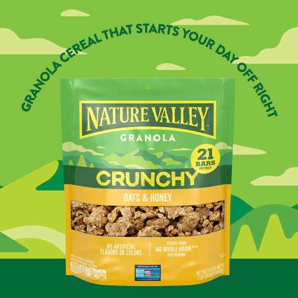 Nature Valley Crunchy Oats and Honey Granola - Image 5