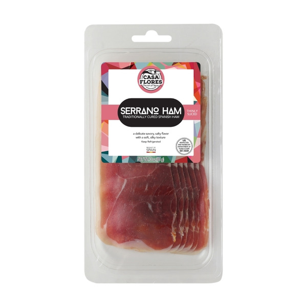 Casa Flores Serrano Ham, Sliced