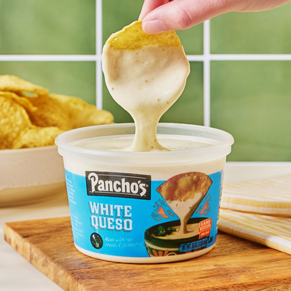Pancho's White Queso Cheese Dip - Image 3